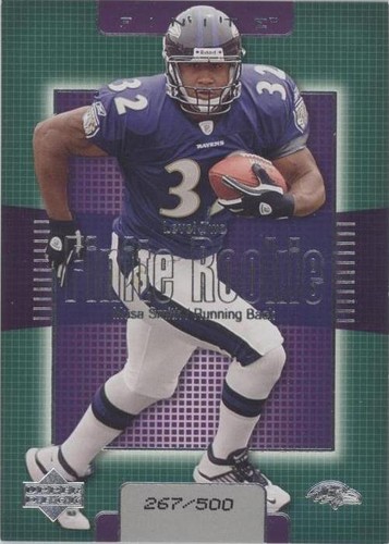 2003 Upper Deck Finite Musa Smith #256