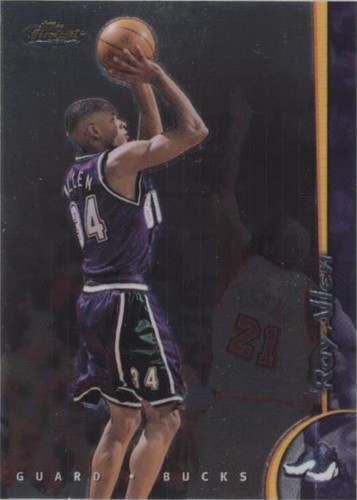 1998-99 Topps Finest - Ray Allen #8