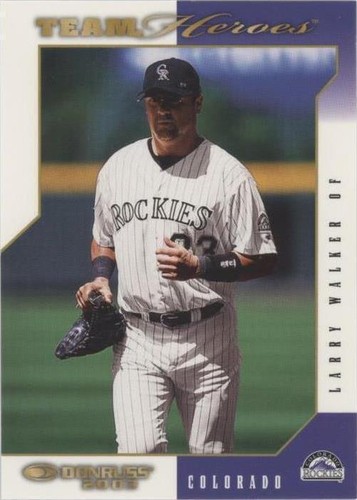 2003 Donruss Team Heroes - Larry Walker #180