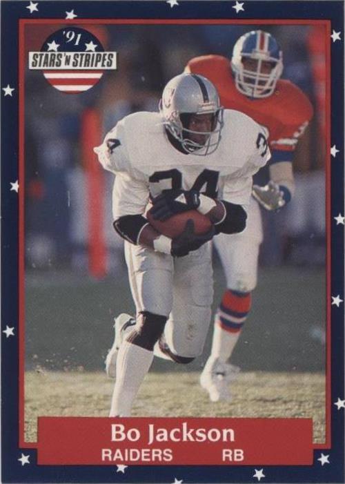 Stars 'n Stripes Bo Jackson #35 1991