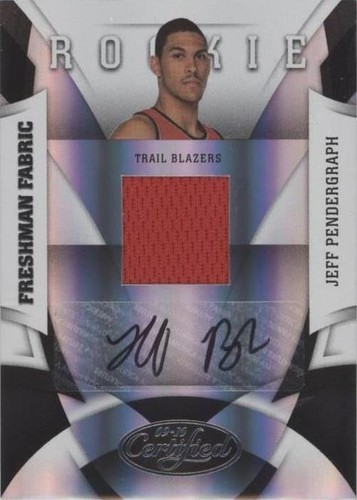 2009-10 Panini Certified - Jeff Pendergraph #197