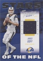 2020 Panini Prestige Jared Goff #SN-JG