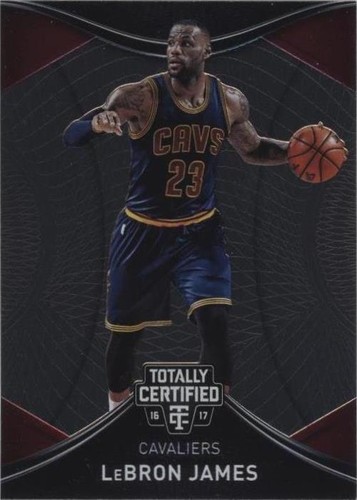2016-17 Panini Totally Certified - LeBron James #65