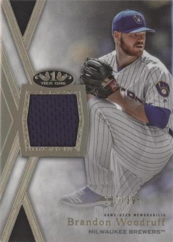2020 Topps Tier One - Brandon Woodruff #T1R-BW