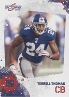 2010 Score Terrell Thomas #197