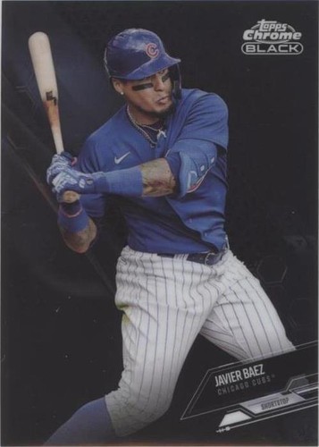2021 Topps Chrome Black - Javier Báez #49