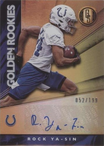 2019 Panini Gold Standard Rock Ya-Sin #GRA-RYS