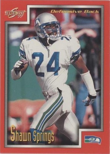 1999 Score Shawn Springs #211