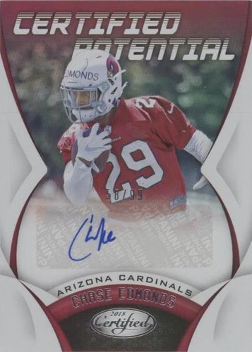 2018 Panini Certified Chase Edmonds #CPS-CE
