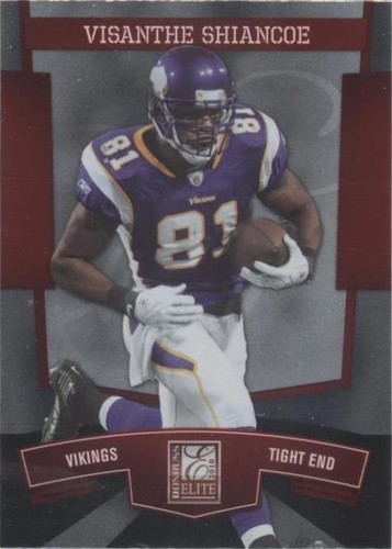 2010 Donruss Elite Visanthe Shiancoe #57