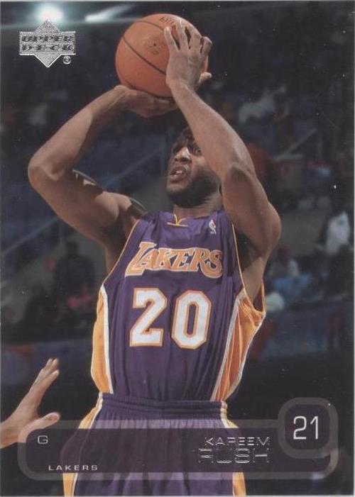 Cubierta superior 2002-03 - Kareem Rush #283