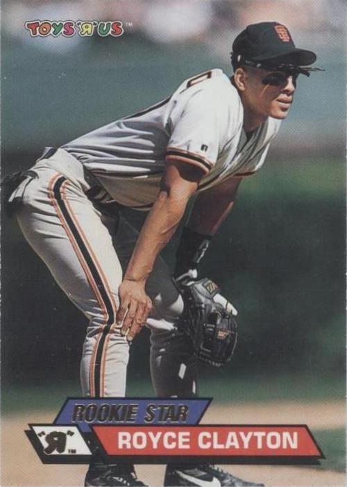 Topps Stadium Club Toys R Us 1993 - Royce Clayton #16