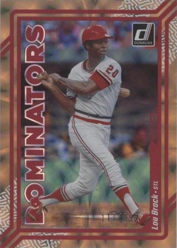 2023 Panini Donruss - Lou Brock #D7