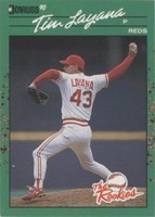 1990 Donruss The Rookies - Tim Layana #23