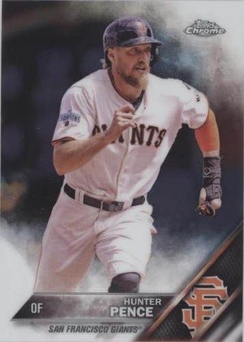 2016 Topps Chrome - Hunter Pence #167