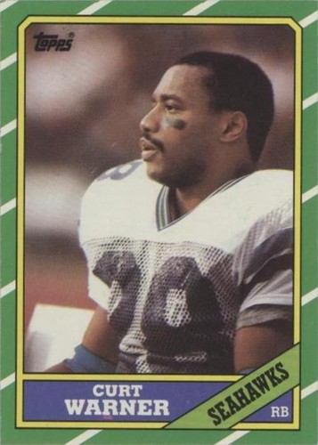1986 Topps Curt Warner #202