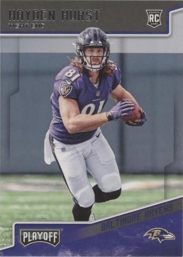 2018 Panini Playoff Hayden Hurst #208