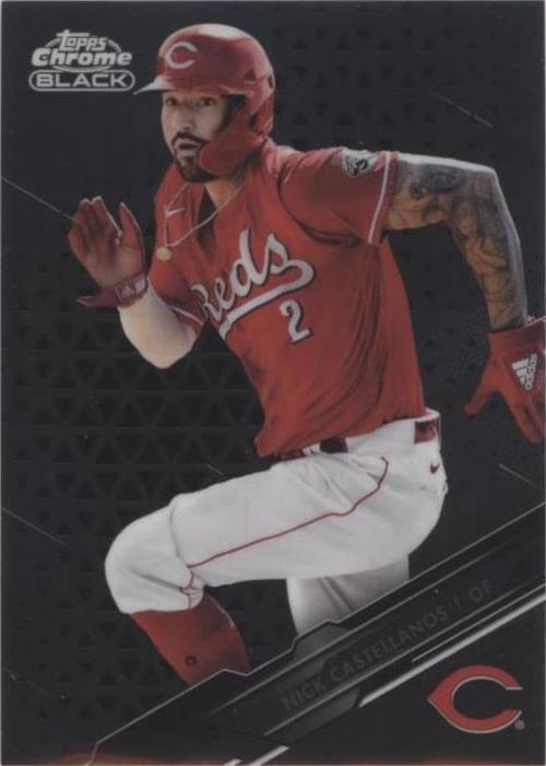2020 Topps Chrome Black - Nick Castellanos #28