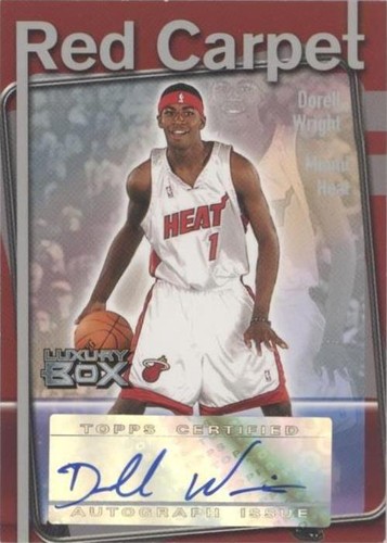 2004-05 Topps Luxury Box - Dorell Wright #RC-DWR