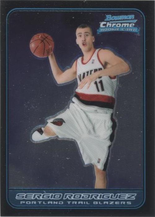 2006-07 Bowman Draft Picks & Stars - Sergio Rodriguez #118
