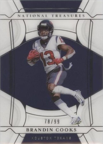 2021 Panini National Treasures Brandin Cooks #4