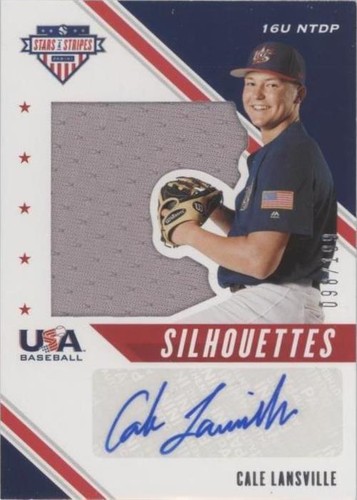 2020 Panini USA Baseball Stars & Stripes - Cale Lansville #USJ-CLE