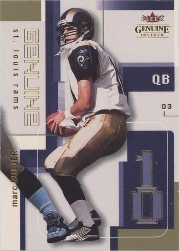 2003 Fleer Genuine Insider Marc Bulger #10