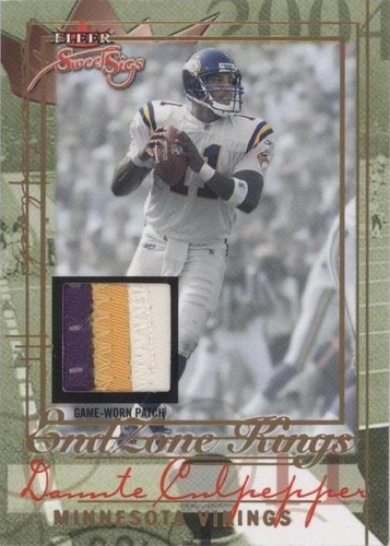 2004 Fleer Sweet Sigs Daunte Culpepper #EZK/DC