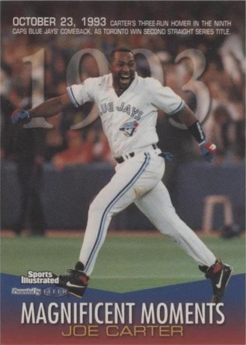 1998 Fleer Sports Illustrated World Series Fever - Joe Carter #22
