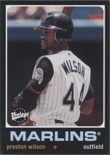2002 Upper Deck Vintage - Preston Wilson #208