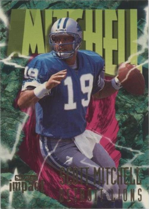 1997 Skybox Impact Scott Mitchell #165