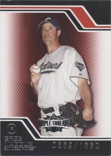 2008 Topps Triple Threads - Greg Maddux #13