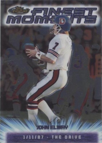 2000 Topps Finest John Elway #FM3