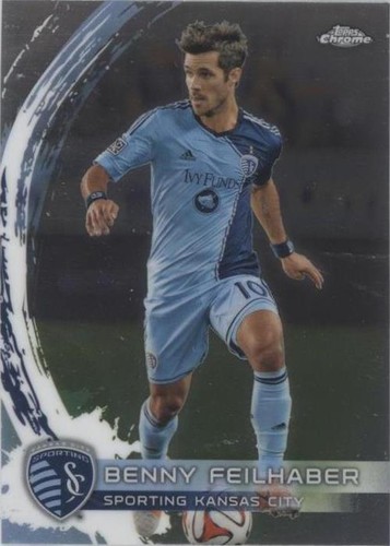 2014 Topps Chrome MLS Benny Feilhaber #80