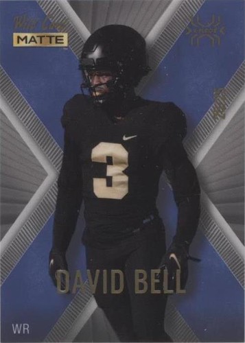 2022 Wild Card MATTE David Bell #MXP-10