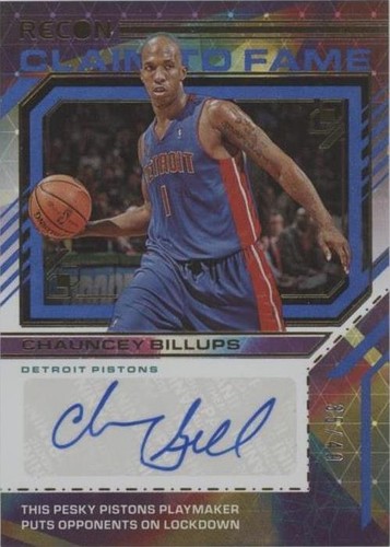 2021-22 Panini Recon - Chauncey Billups #CFS-CBU