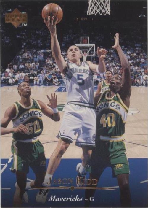 Cubierta superior 1995-96 - Jason Kidd #105