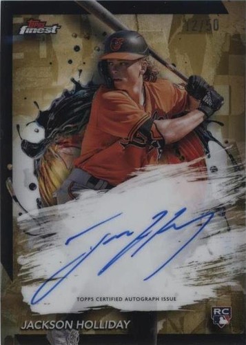 2024 Topps Finest - Jackson Holliday #FA-JH