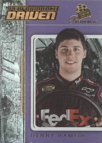 2007 Press Pass Premium - Denny Hamlin #PD4