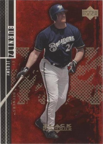 2000 Upper Deck Black Diamond Rookie Edition - Jeromy Burnitz #51