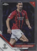 2021-22 Topps Chrome UCL Zlatan Ibrahimovic #116