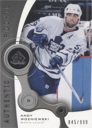 2005-06 SP Game Used Edition - Andy Wozniewski #149