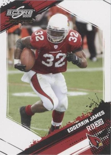 2009 Score Inscriptions Edgerrin James #4