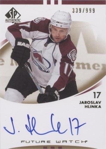 2007-08 SP Authentic - Jaroslav Hlinka #205