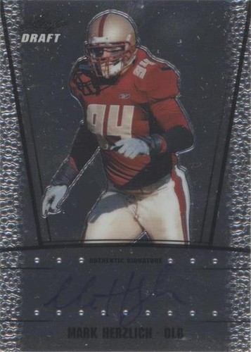 2011 Leaf Metal Draft Mark Herzlich #RC-MH1