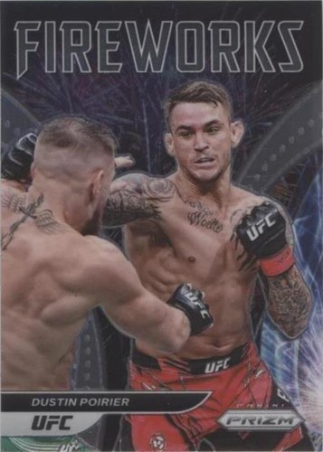 ufc prizm ダスティン・ポイエー　ダスティン・ポワリエ　サインカード Panini Prizm 2021 UFC Dustin Poirier SGC 10/9.5 Octagon