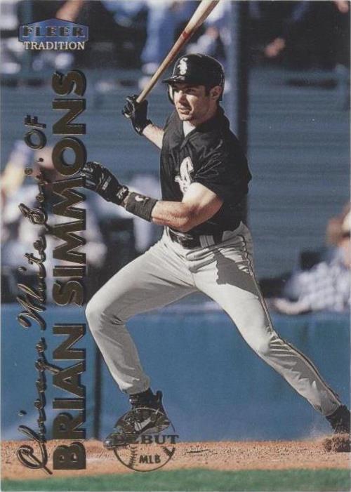 1999 Fleer Tradition - Brian Simmons #229