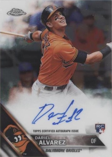 2016 Topps Chrome - Dariel Alvarez #RA-DA