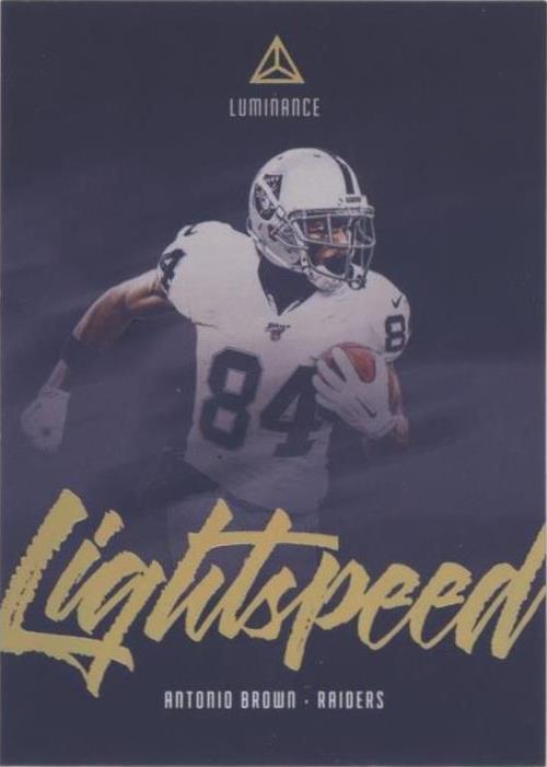 2019 Panini Luminance Antonio Brown #LS9