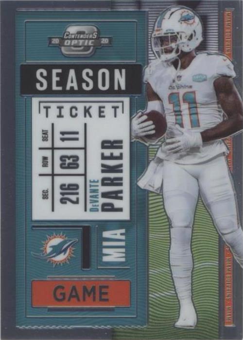 2020 Panini Contenders Optic Devante Parker #36